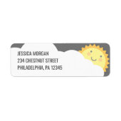 Return Address Label You Are My Sunshine (Front)