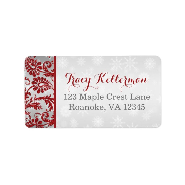 Return Address Labels 2 | Wrapped in Love (Front)
