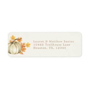 Return Address Labels – Autumn Labels