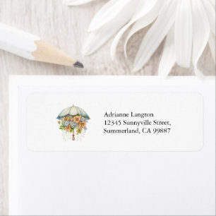 Return Address Labels, Bridal Shower, Baby Shower Label