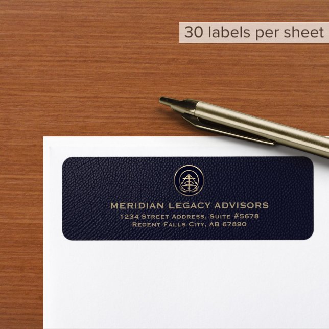 Return Address Labels for Business with Logo (Creator Uploaded)