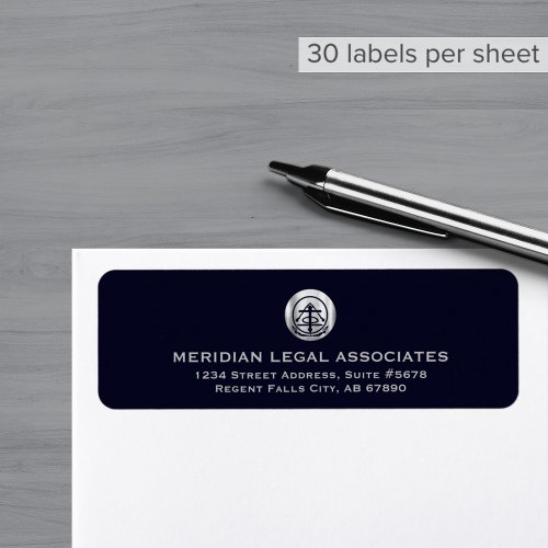 Return Address Labels for Law Firms with Logo