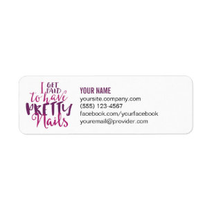 Return Address Labels or Catalog Labels