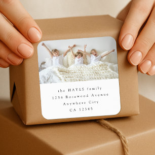 Return Address Labels   Photo Mail Sticker Roll