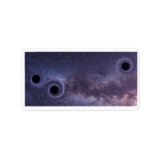 Return address labels Space Universe Cosmos