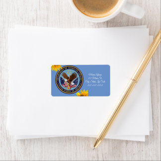 Return Address Labels Sunflower Veterans