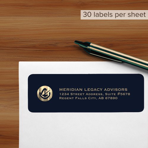 Return Address Labels with Legal Seal Logo