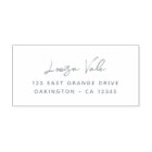 Return Address Modern Minimal Name Address