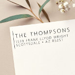 Return Address Modern Minimalist Wedding Custom Self-inking Stamp<br><div class="desc">Celebrate your special day with our Return Address Modern Minimalist Wedding Custom Self-Inking Stamp—a timeless and practical keepsake. Crafted with precision and a sleek design, this self-inking stamp adds a touch of elegance to your wedding stationery. Effortlessly personalize your envelopes with your custom return address, making it convenient and stylish...</div>