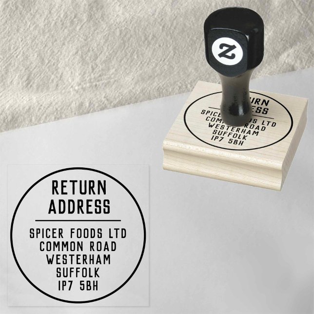 Return Address Rubber Stamp (Creator Uploaded)