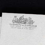 Return Address Scottsdale Desert Wedding Custom Self-inking Stamp<br><div class="desc">If you're planning a desert wedding in Scottsdale, Arizona, then you'll need a personalized stamp to send out invitations and thank you cards. The return address Scottsdale desert wedding custom self-inking stamp is perfect for your needs! It's made of high quality rubber and can be customized with your own text....</div>