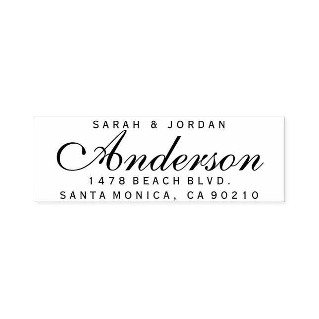 Return Address Stamp, Custom address stamp (Design)