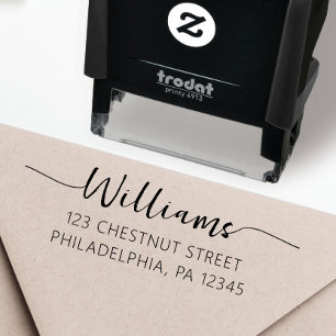 Return Address Stamp, Self Inking Address Stamp