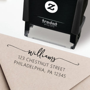 Return Address Stamp, Self Inking Address Stamp