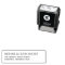 Return Home Address Stamp for Invitations