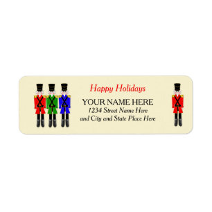 Return Labels, Nutcracker Sweet Collection Label