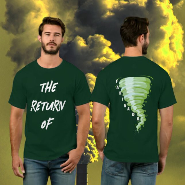 Return of Fartnado Green Gas Tornado Dark Unisex T-Shirt (Return of Fartnado Green Gas Tornado Dark Unisex T-Shirt)
