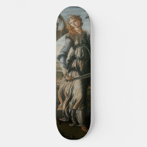 Return of Judith to Bethulia by Botticelli Skateboard