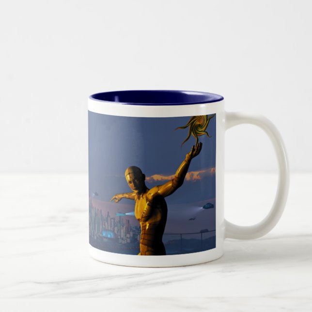 Return of the Albatross Two-Tone Coffee Mug (Right)