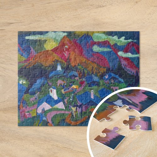 Return of the Animals  Ernst Ludwig Kirchner Jigsaw Puzzle