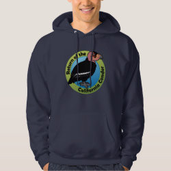 Return of the California Condor Men's Basic Hooded Sweatshirt