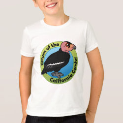 Return of the California Condor Kids' American Apparel Fine Jersey T-Shirt