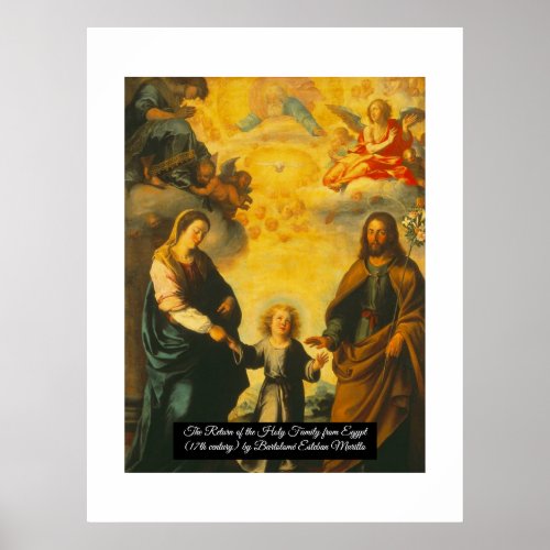 Return of the Holy Family from Egypt  Poster