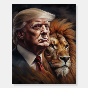 Return of the Lion to the Den Foam Board