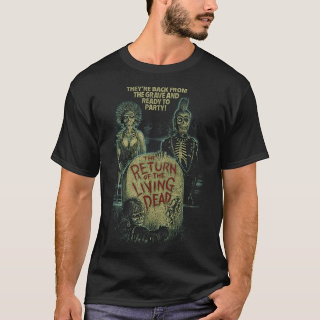 Return of the living dead girl funny T-Shirt (Front)