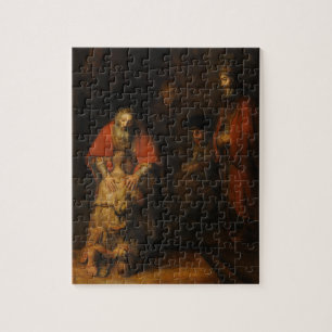 Return of the Prodigal Son by Rembrandt van Rijn Jigsaw Puzzle