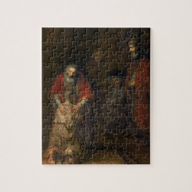 Return of the Prodigal Son, c.1668-69 Jigsaw Puzzle (Vertical)