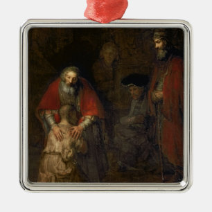 Return of the Prodigal Son, c.1668-69 Metal Ornament
