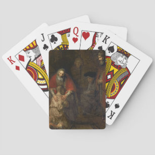 Return of the Prodigal Son, c.1668-69 Poker Cards