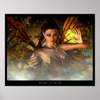 Return Of The Sun Poster by Specialeetees at Zazzle