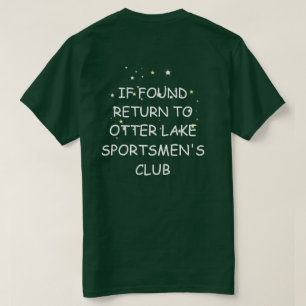 Return Otter Lake Sportsmens Club Michigan Funny T-Shirt