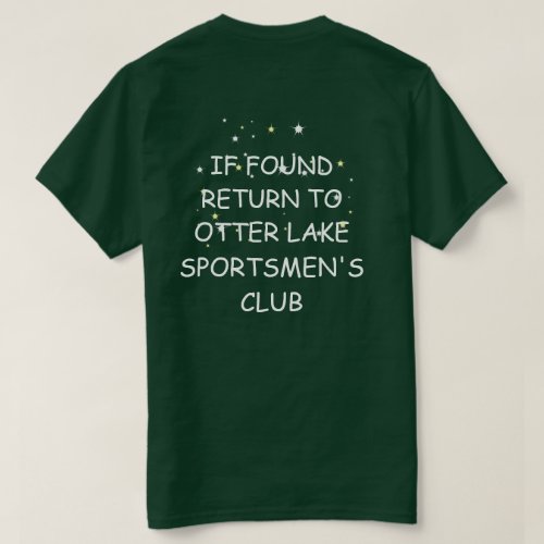 Return Otter Lake Sportsmens Club Michigan Funny T_Shirt