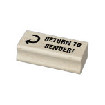 [ Thumbnail: "Return to Sender!" + Arrow Rubber Stamp ]