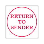 [ Thumbnail: "Return to Sender" in a Circle Outline Self-Inking Stamp ]