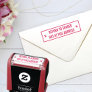 Return To Sender Not At This Address Custom Office Self-inking Stamp