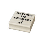 [ Thumbnail: "Return to Sender!" Rubber Stamp ]
