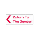 [ Thumbnail: "Return to The Sender!" + Arrow Rubber Stamp ]