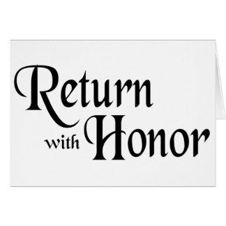 Return With Honor Cards
