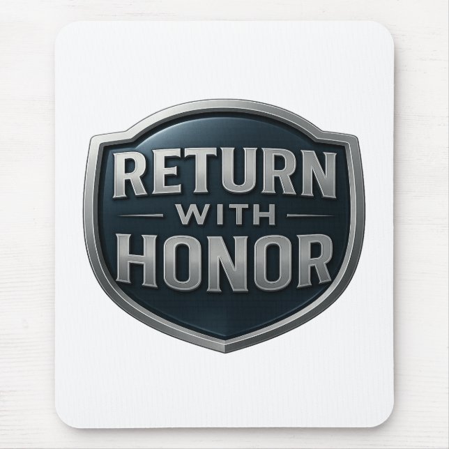 Return With Honor™ LDS Mouse Pad (Front)