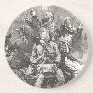 Returning From The Derby Drink Coaster