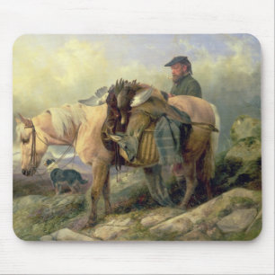 Returning from the Hill, 1868 Mouse Pad
