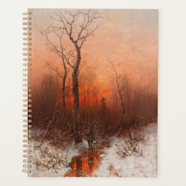Returning Home at Sunset – Désiré Thomassin Planner (Front)