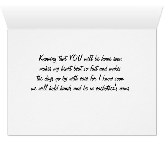 RETURNING HOME-HOLDING HANDS (Inside Horizontal (Bottom))