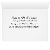 RETURNING HOME-HOLDING HANDS CARDS (Inside Horizontal (Bottom))