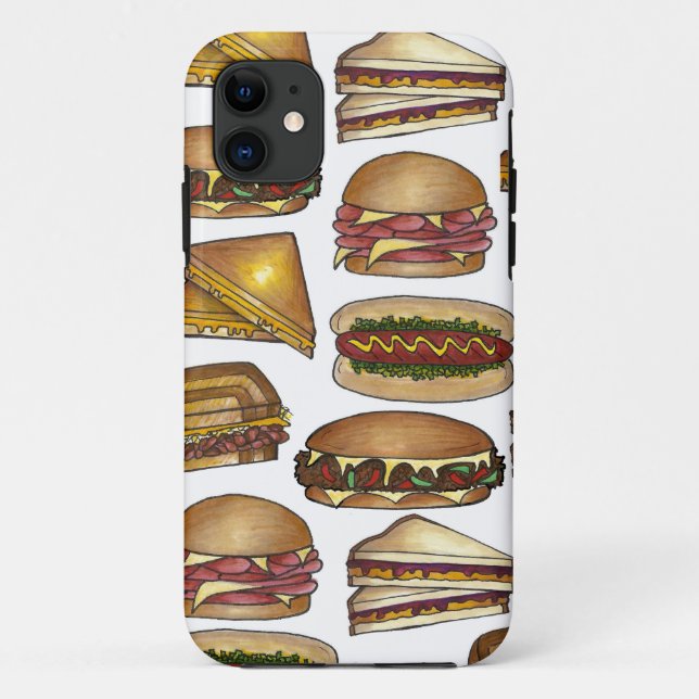 Reuben PBJ Ham Cheese Sandwich Sandwiches Case (Back)