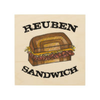 Reuben Sandwich on Rye Jewish Deli Food Cooking